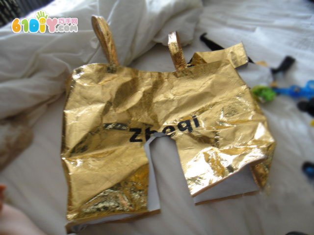 服裝袋制作幼兒園環保衣