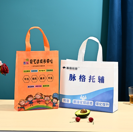 培訓(xùn)班廣告袋子袋無紡布手提袋定做 展會(huì)宣傳環(huán)保購物袋定制logo