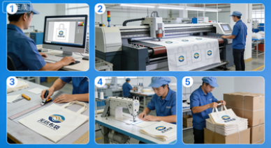 無紡布袋生產(chǎn)流程